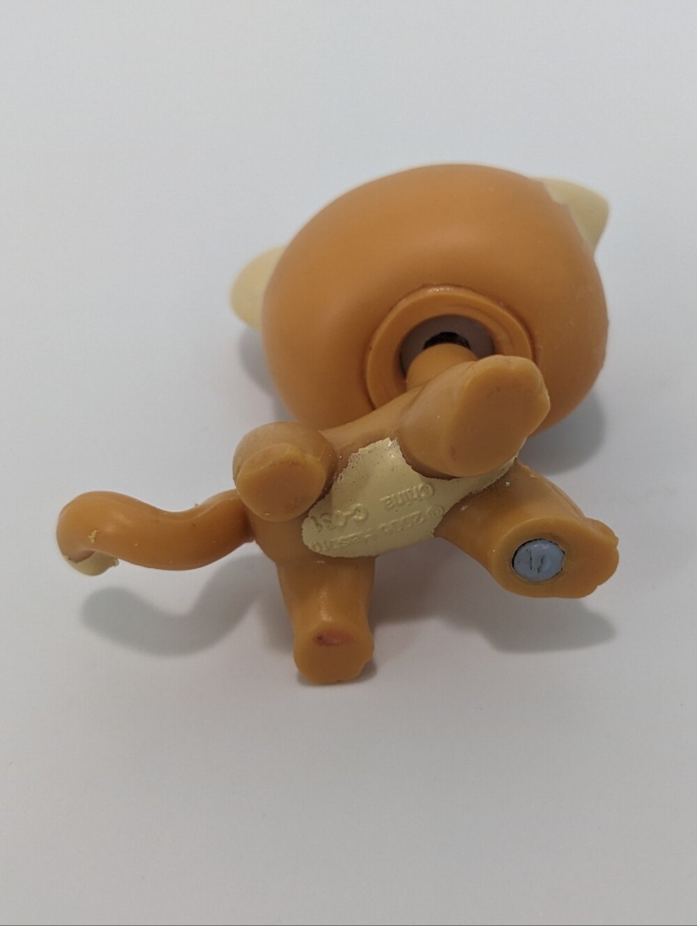 Littlest Pet Shop Puzzle Shorthair Cat Orange Tabby Figure Toy - Picture 3 of 8